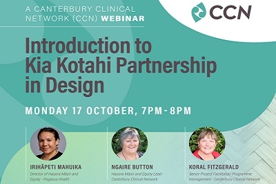 Webinar - Introduction to Kia Kotahi Partnership in Design 